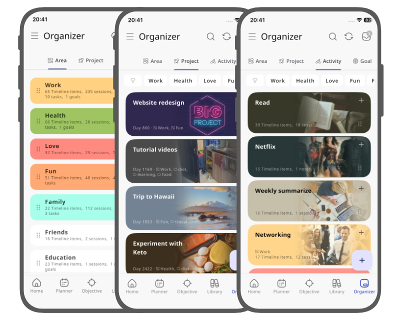 9 Ways to Organize feature